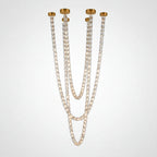 Gabriel Cascade K9 Crystal Chandelier