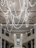 Gabriel Cascade K9 Crystal Chandelier