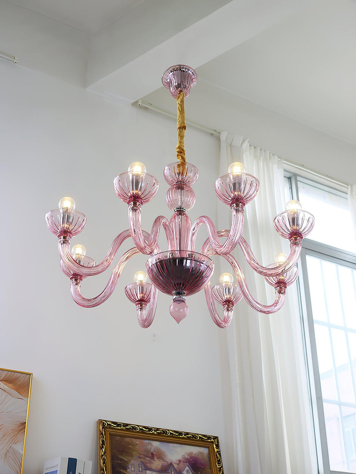 Ares Glass Chandelier