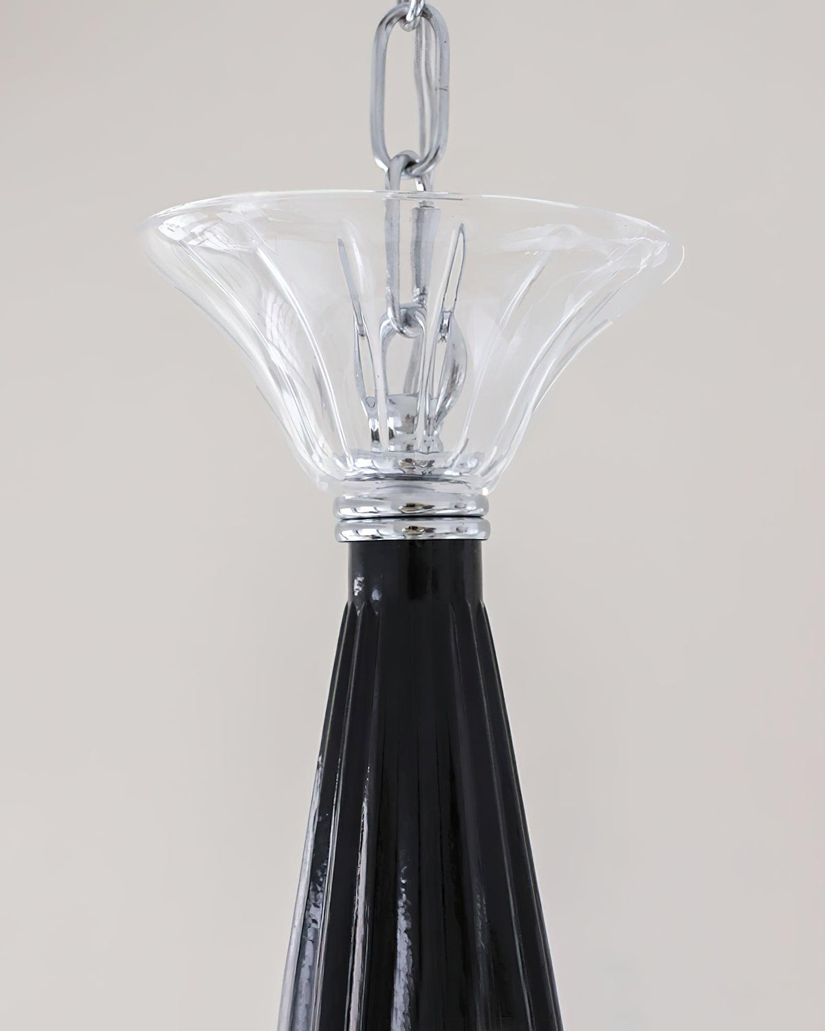 Black Candle Chandelier
