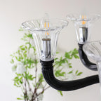 Black Candle Chandelier