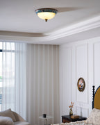 Retro Floral Resin Recessed Ceiling Light
