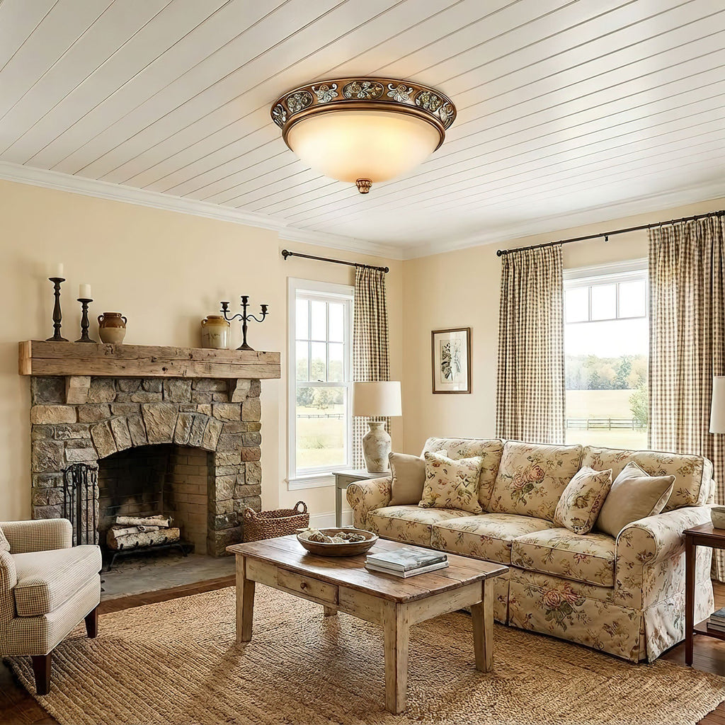 Deltana Resin Recessed Ceiling Light