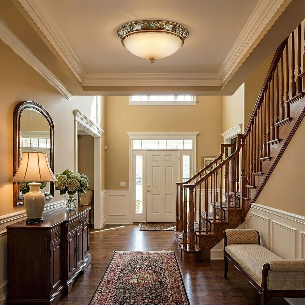 Deltana Resin Recessed Ceiling Light