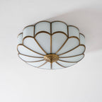Flower Shape Glass Recessed Ceiling Light