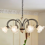 Luce Black Chandelier