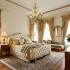 White Rose Crystal Chandelier
