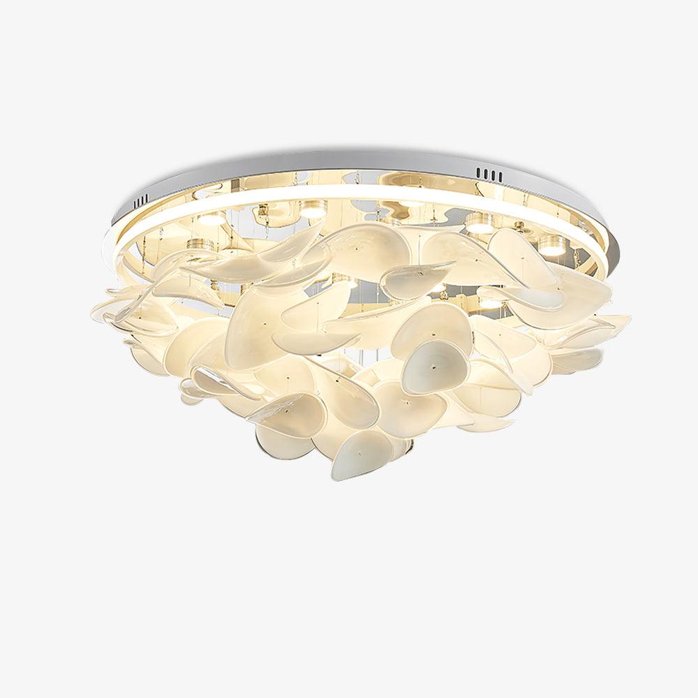 French Radici Petal Ceiling Lamp