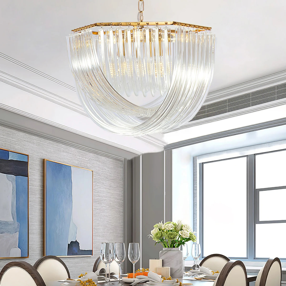 Trevi Glass Chandelier