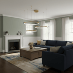 Blue Butterfly Chandelier