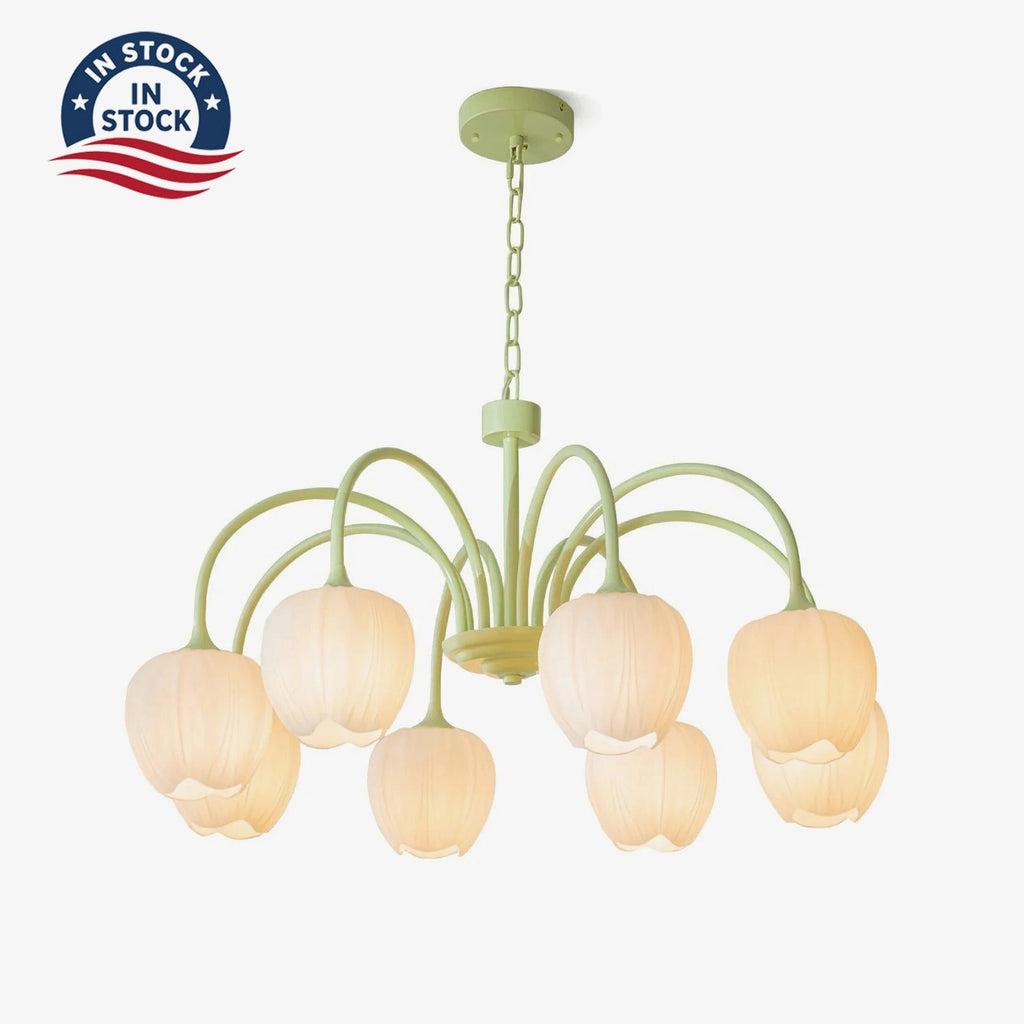 Tulip Matcha Chandelier
