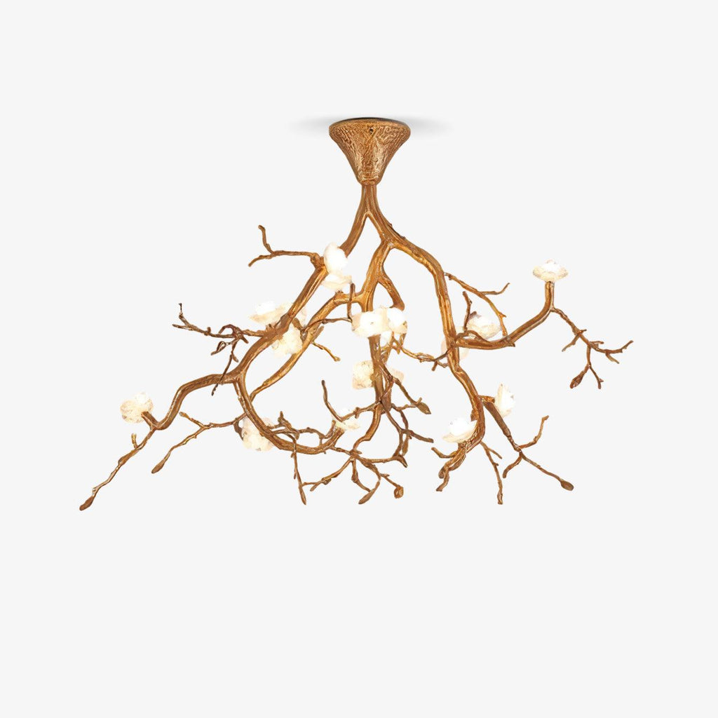 Tree Branches Flower Chandelier