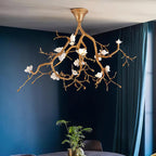Tree Branches Flower Chandelier