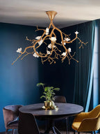 Tree Branches Flower Chandelier
