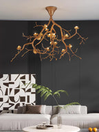 Tree Branches Flower Chandelier
