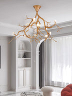 Tree Branches Flower Chandelier
