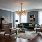 Aosta Brass Branch Chandelier