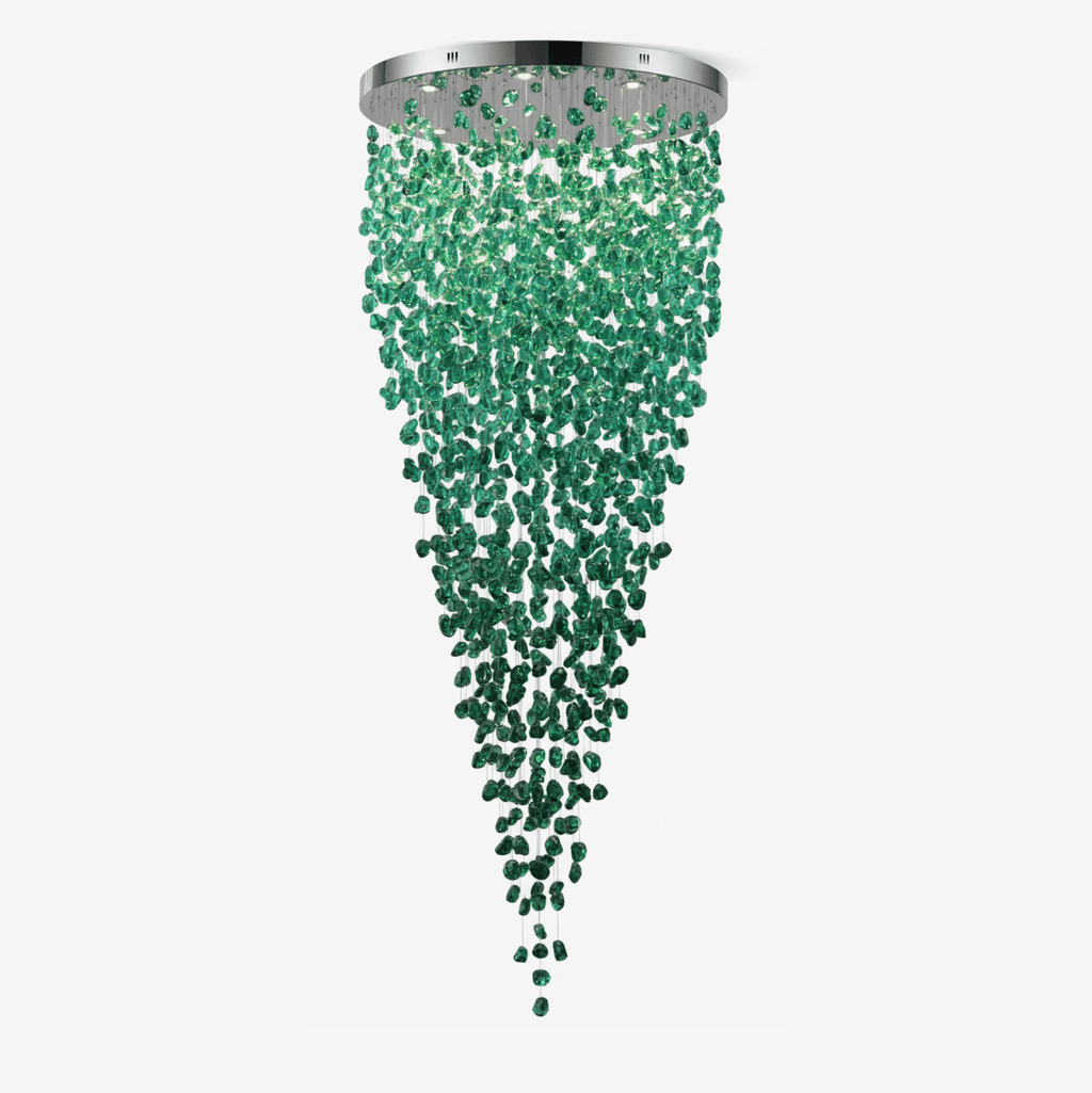 Crystal Stone Chandelier