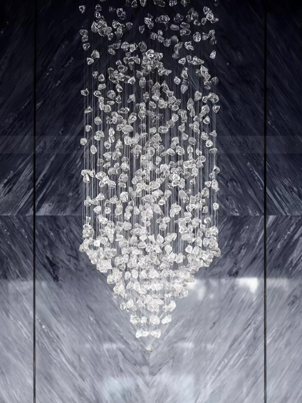 Crystal Stone Chandelier