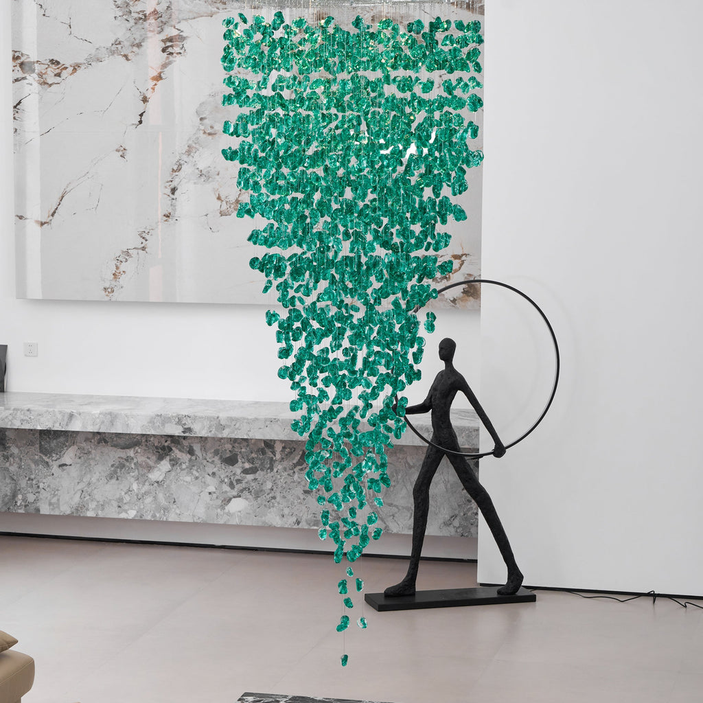 Crystal Stone Chandelier