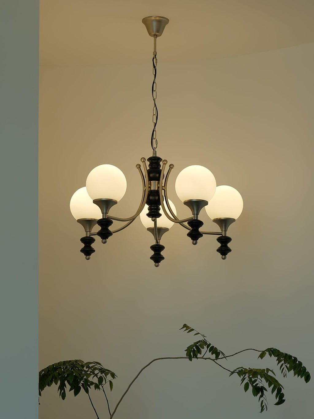 Tina Wooden Chandelier