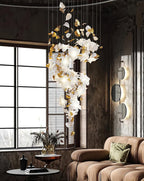 Flying Flowers Fluttering Chandelier