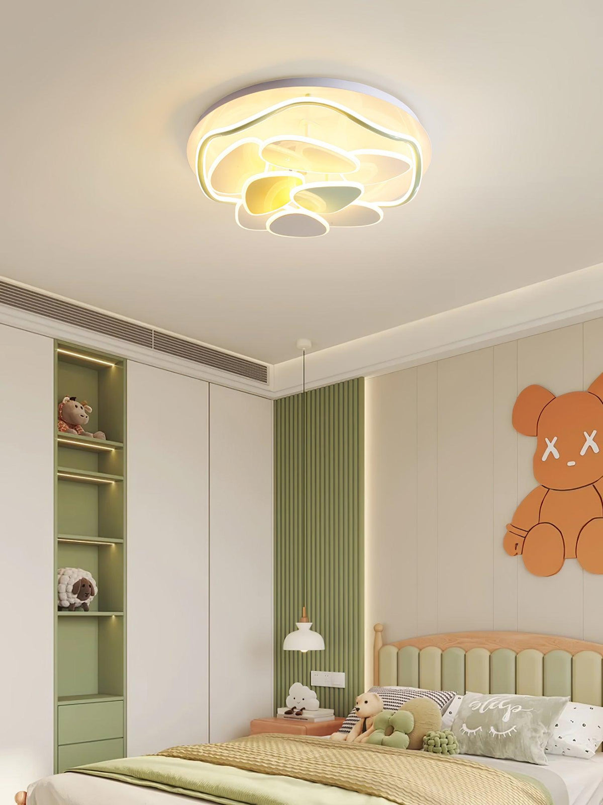 Colorful Cloud Round Ceiling Lamp