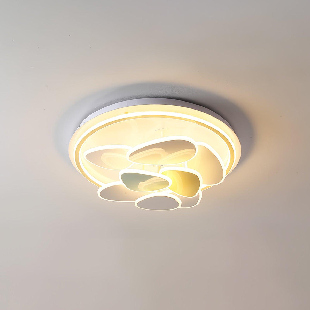 Colorful Cloud Round Ceiling Lamp
