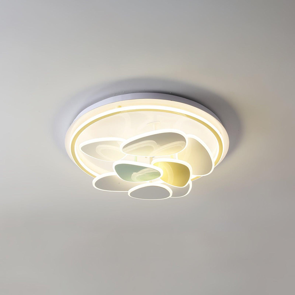 Colorful Cloud Round Ceiling Lamp