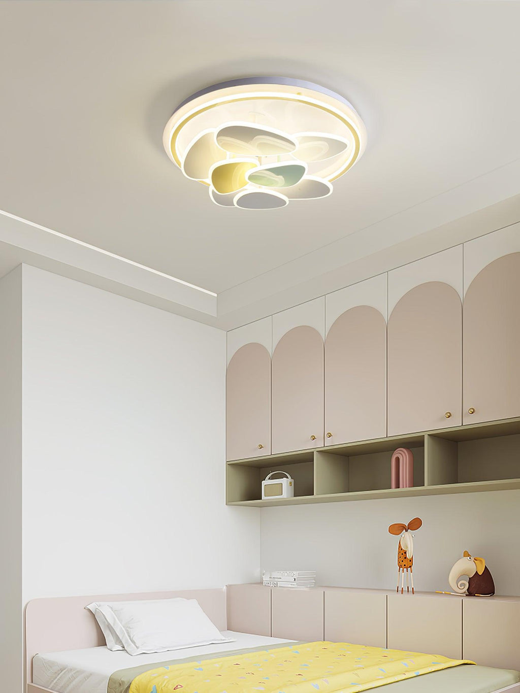Colorful Cloud Round Ceiling Lamp