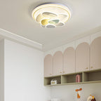 Colorful Cloud Round Ceiling Lamp