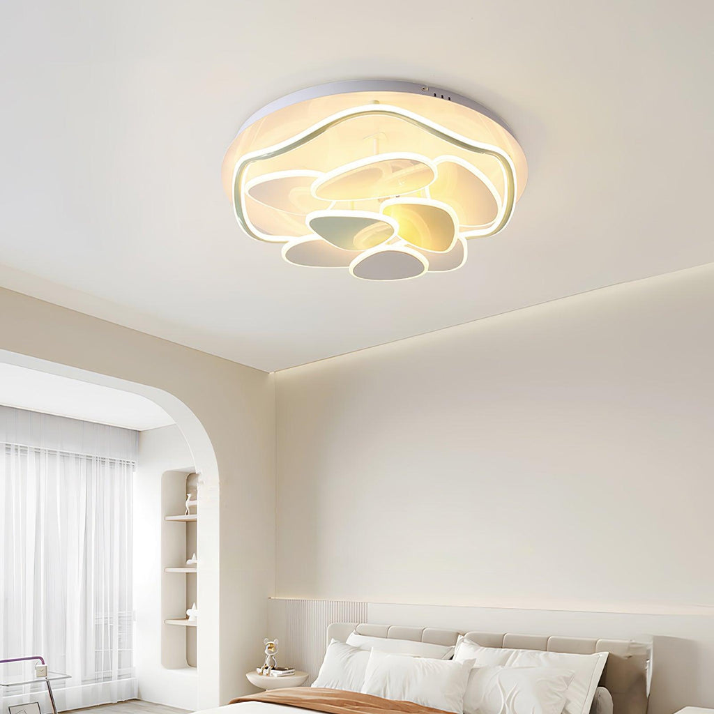 Colorful Cloud Round Ceiling Lamp