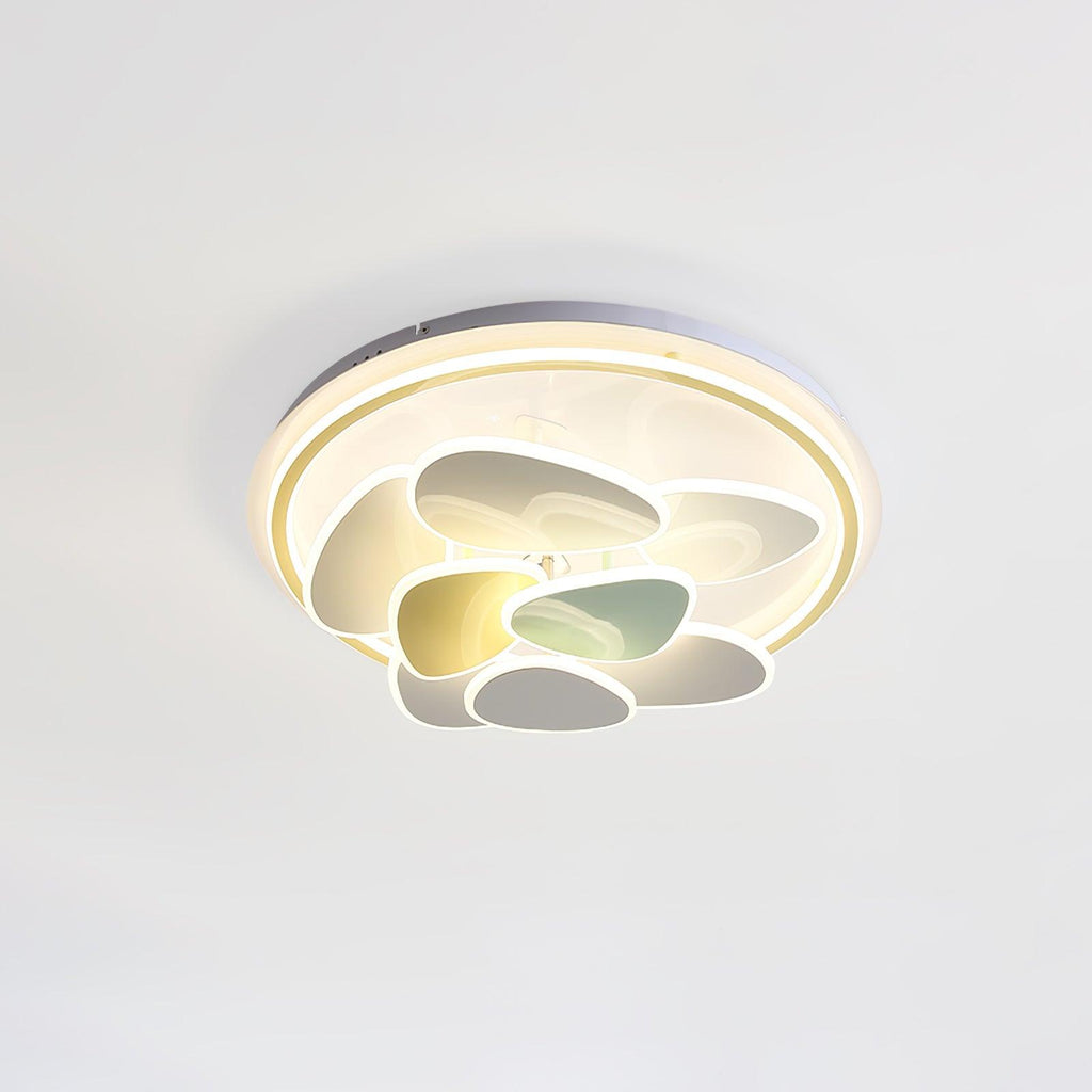 Colorful Cloud Round Ceiling Lamp