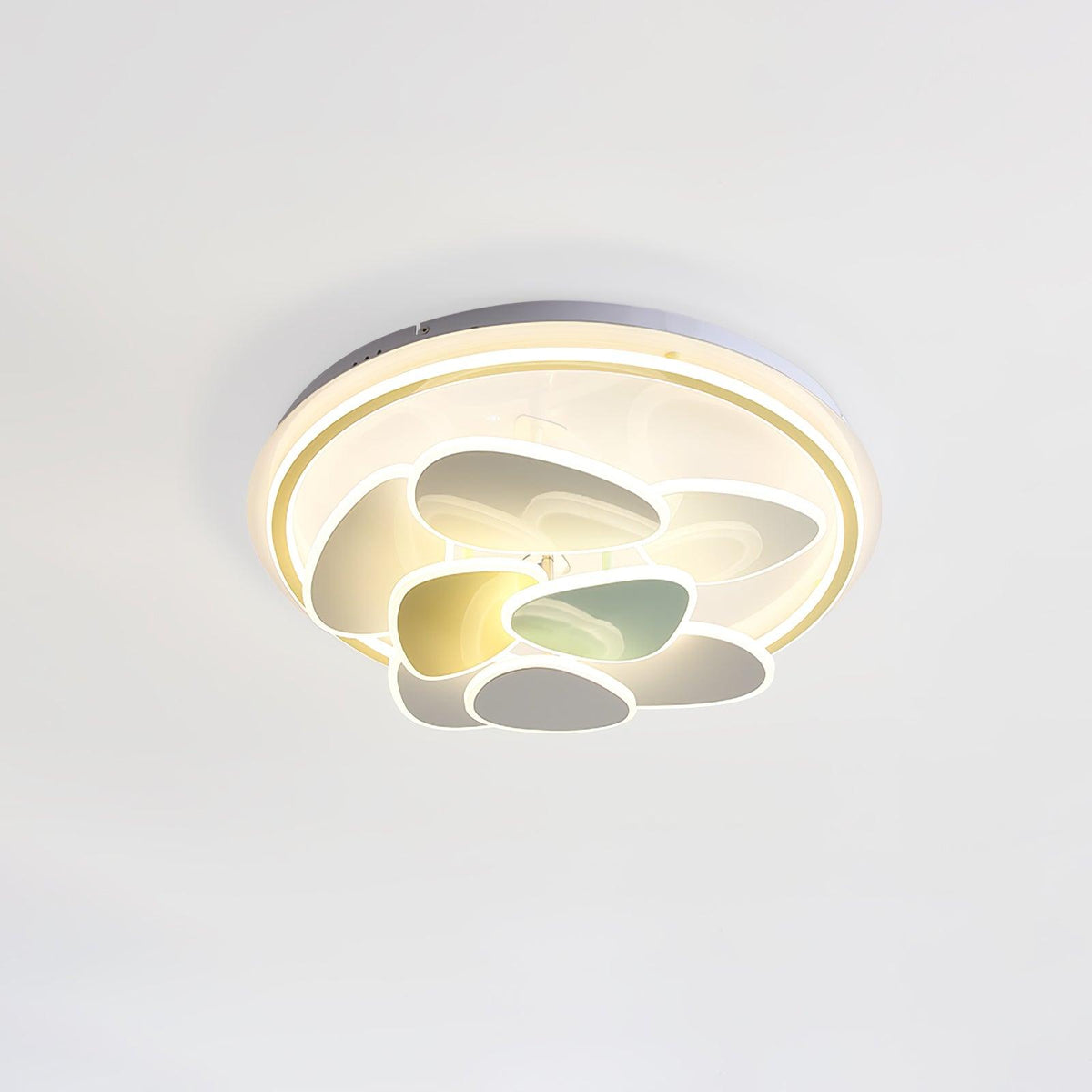 Colorful Cloud Round Ceiling Lamp