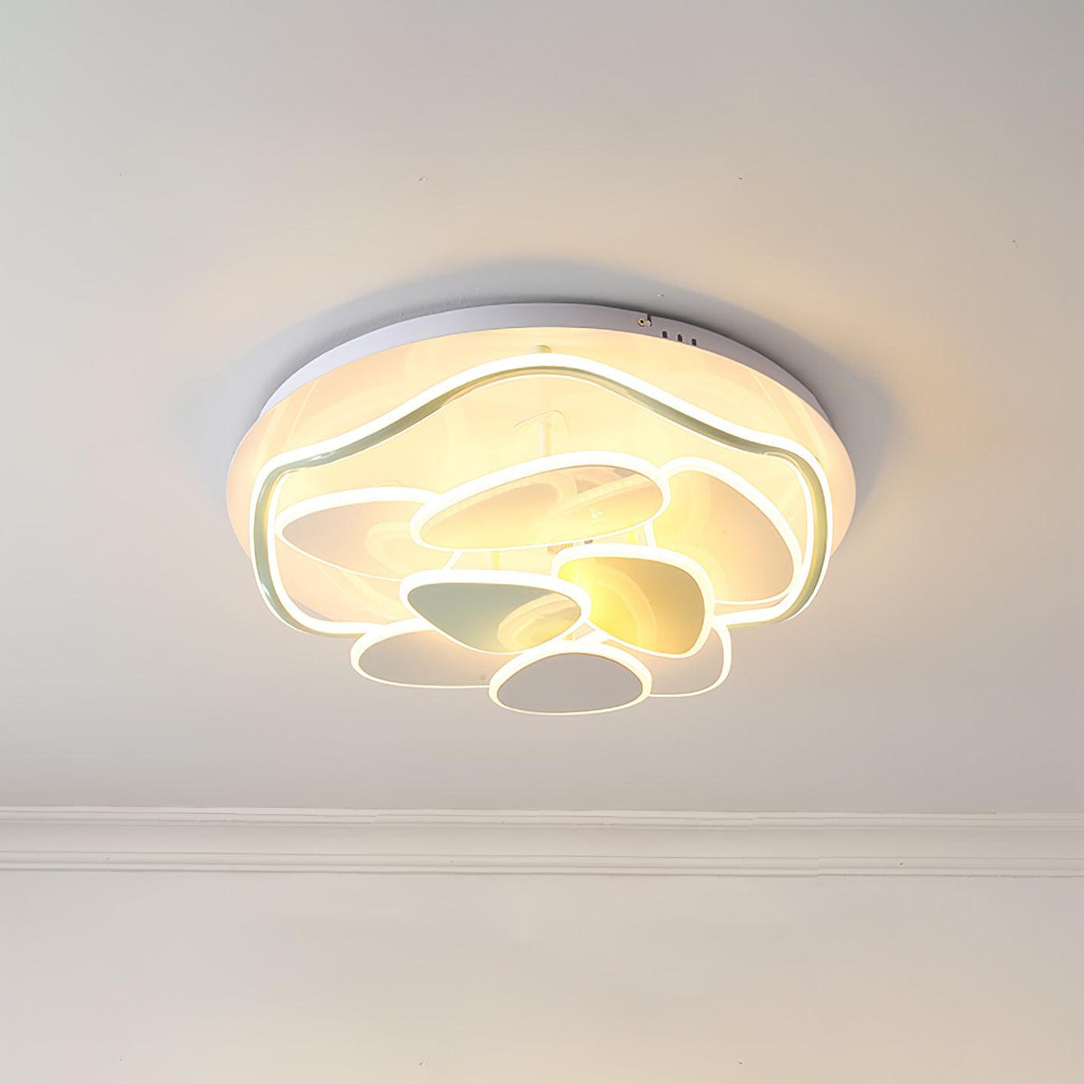 Colorful Cloud Round Ceiling Lamp