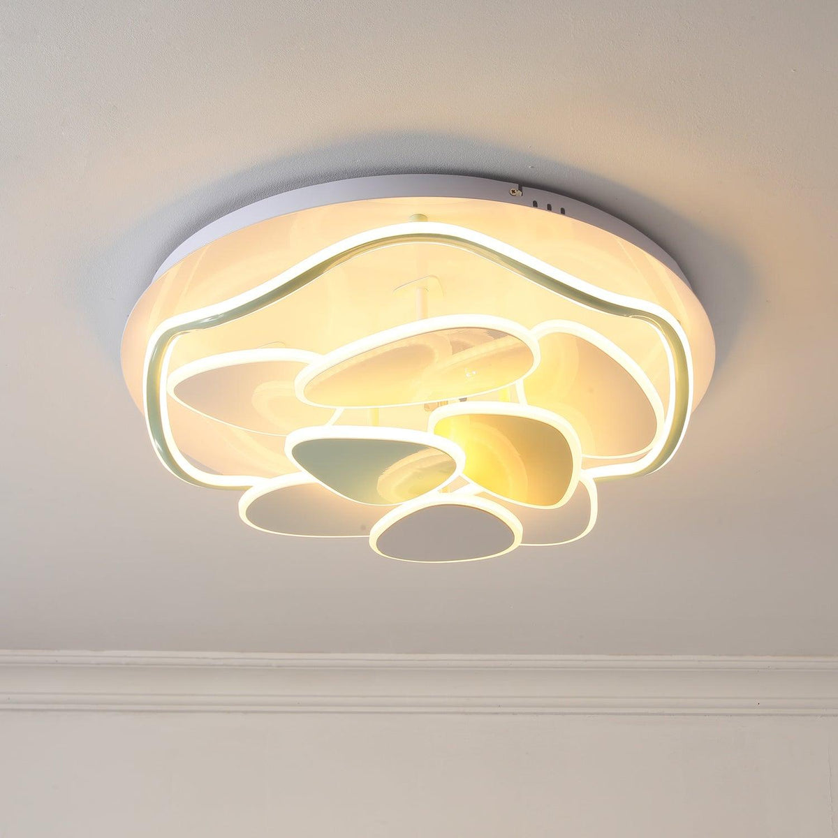 Colorful Cloud Round Ceiling Lamp