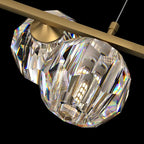 Crystal Glass Ball Chandelier