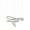 The Gabriel Spiral LED Chandelier | Custom Size & Made-to-Order Lighting for Luxury Residences & Commercial Spaces
