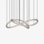 Gabriel Infinity Loop LED Chandelier