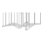Gabriel Waveform LED Chandelier