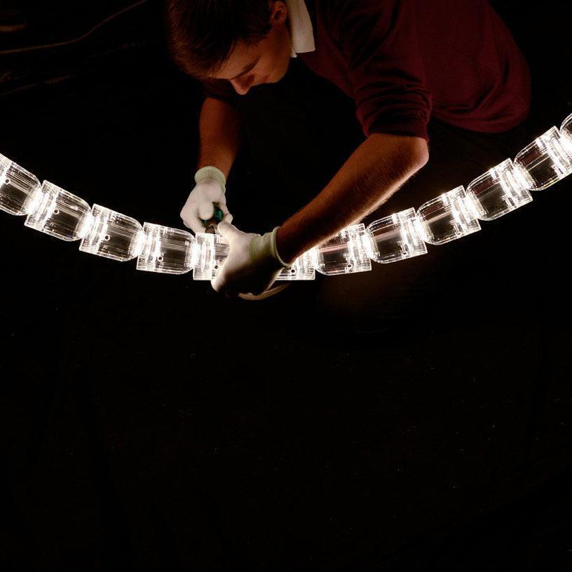 Gabriel Waveform LED Chandelier