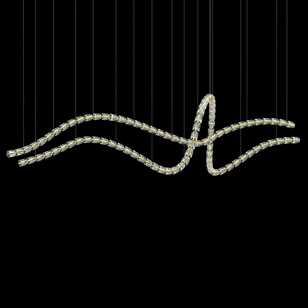 Gabriel Waveform LED Chandelier