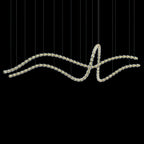Gabriel Waveform LED Chandelier