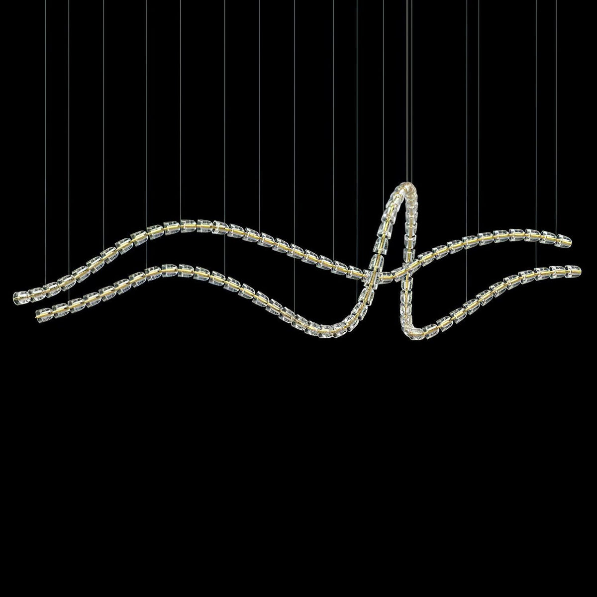 Gabriel Waveform LED Chandelier