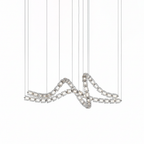 Gabriel Waveform LED Chandelier