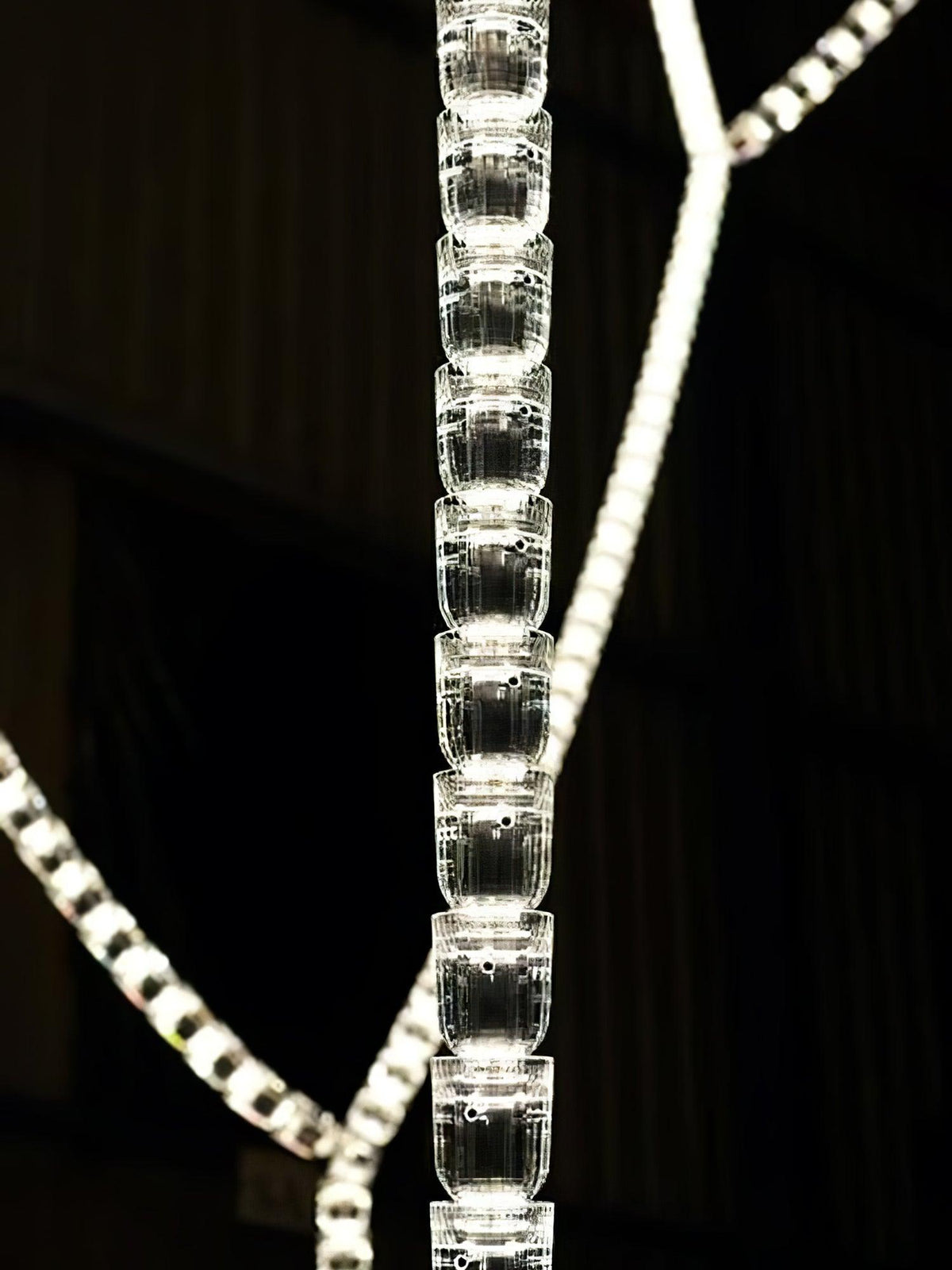 The Gabriel Twist LED Chandelier | Custom Size & Made-to-Order Lighting for Luxury Homes & Commercial Spaces