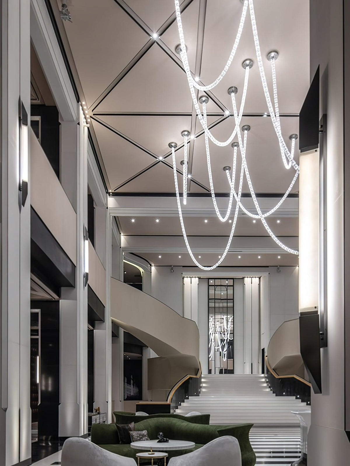 Gabriel Cascade LED Chandelier