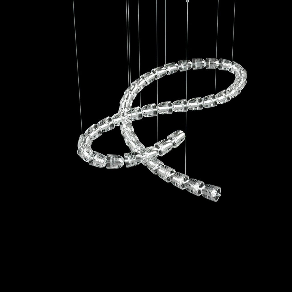 The Gabriel Knot LED Chandelier | Custom Size & Made-to-Order Lighting for Luxury Homes & Commercial Spaces