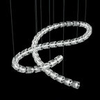The Gabriel Knot LED Chandelier | Custom Size & Made-to-Order Lighting for Luxury Homes & Commercial Spaces