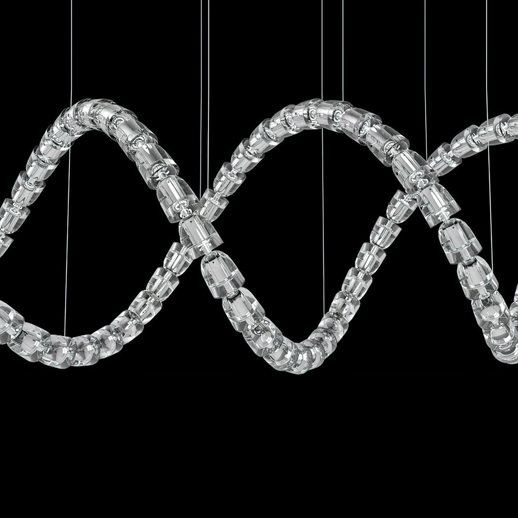 The Gabriel Knot LED Chandelier | Custom Size & Made-to-Order Lighting for Luxury Homes & Commercial Spaces